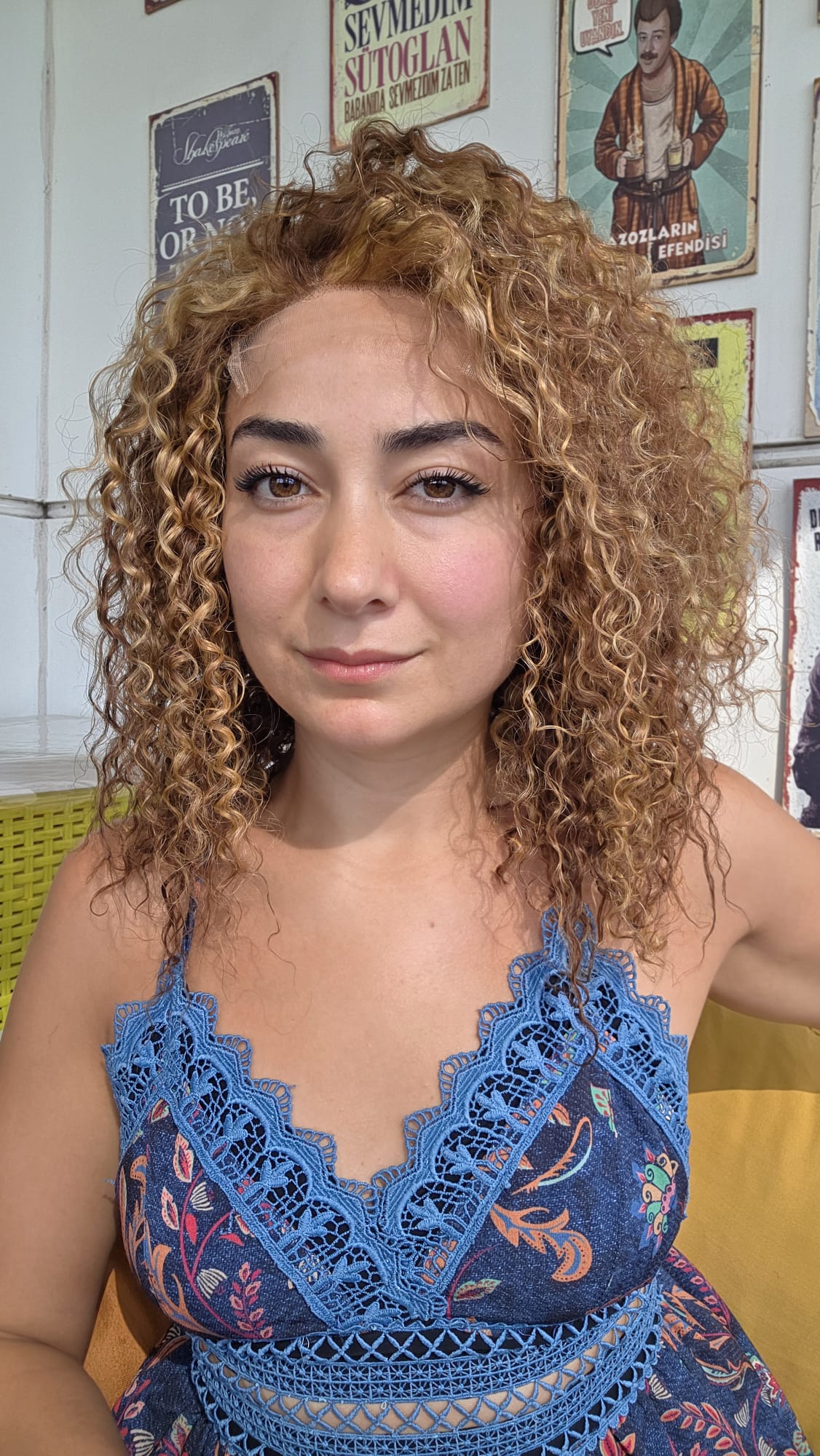 HERYÖNE AYRILAN GERÇEK SAÇ TÜL PERUK (SAN16KS)