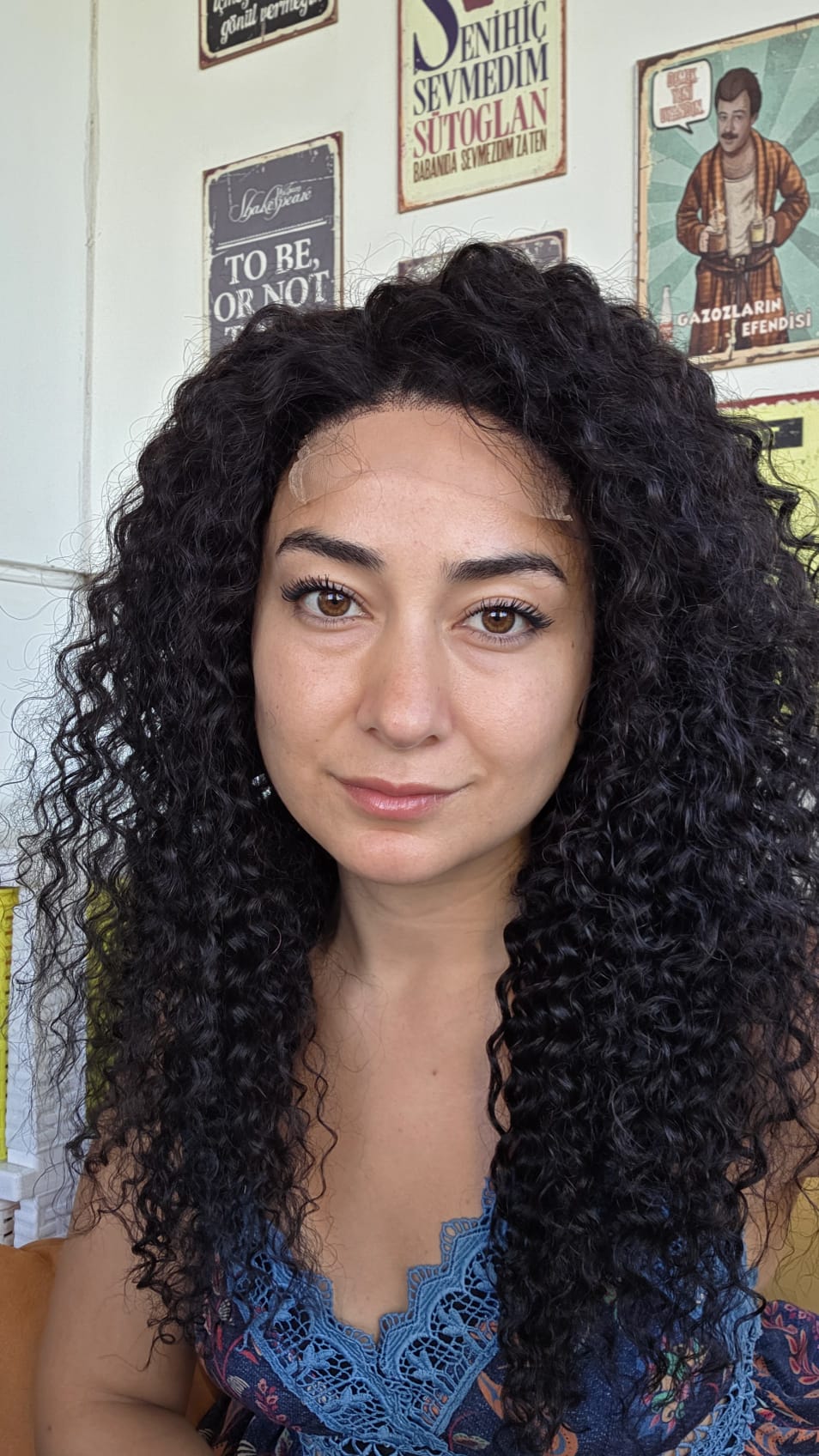 KIVIRCIK HERYÖNE AYRILAN TÜL PERUK (SAN22KS)