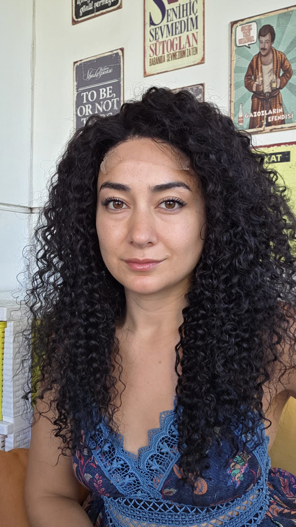 KIVIRCIK HERYÖNE AYRILAN TÜL PERUK (SAN22KS)
