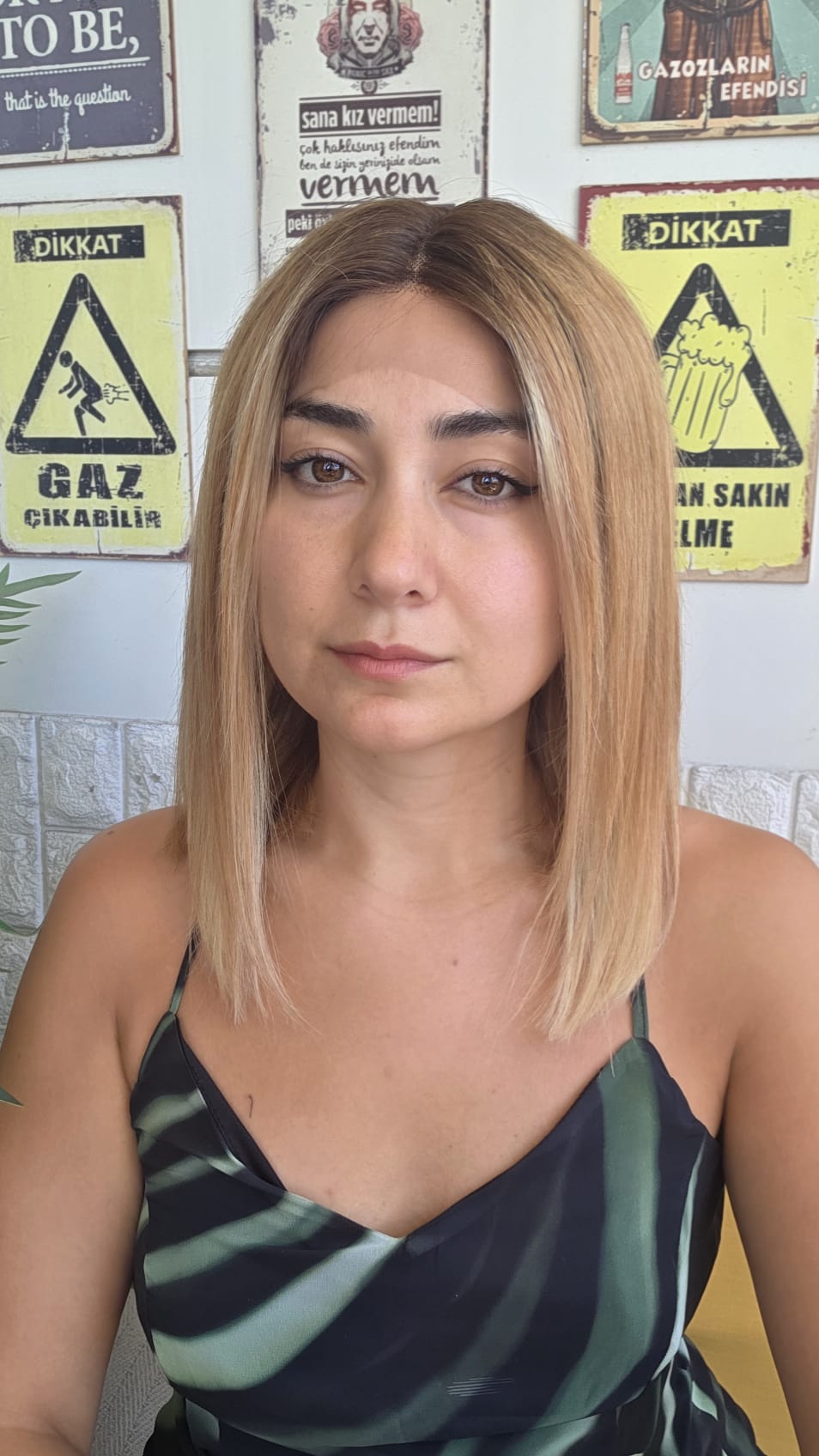 PERUKÇU ALEV GERÇEK SAÇ PERUK