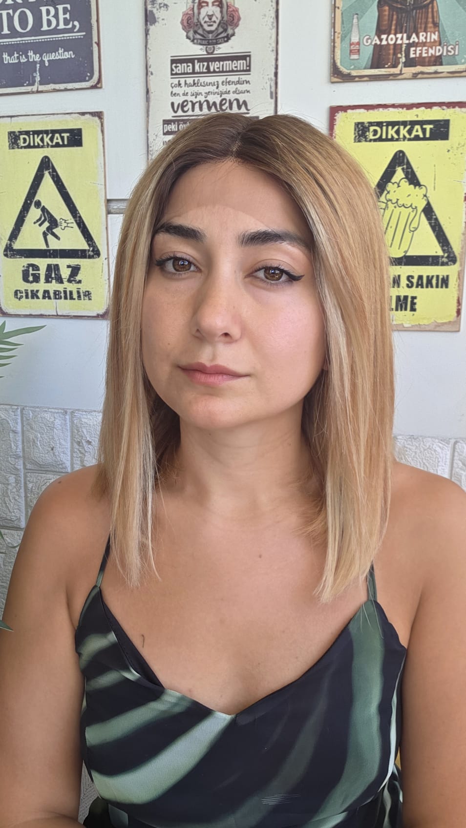 PERUKÇU ALEV GERÇEK SAÇ PERUK