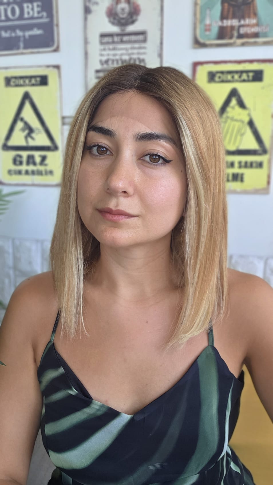 PERUKÇU ALEV GERÇEK SAÇ PERUK