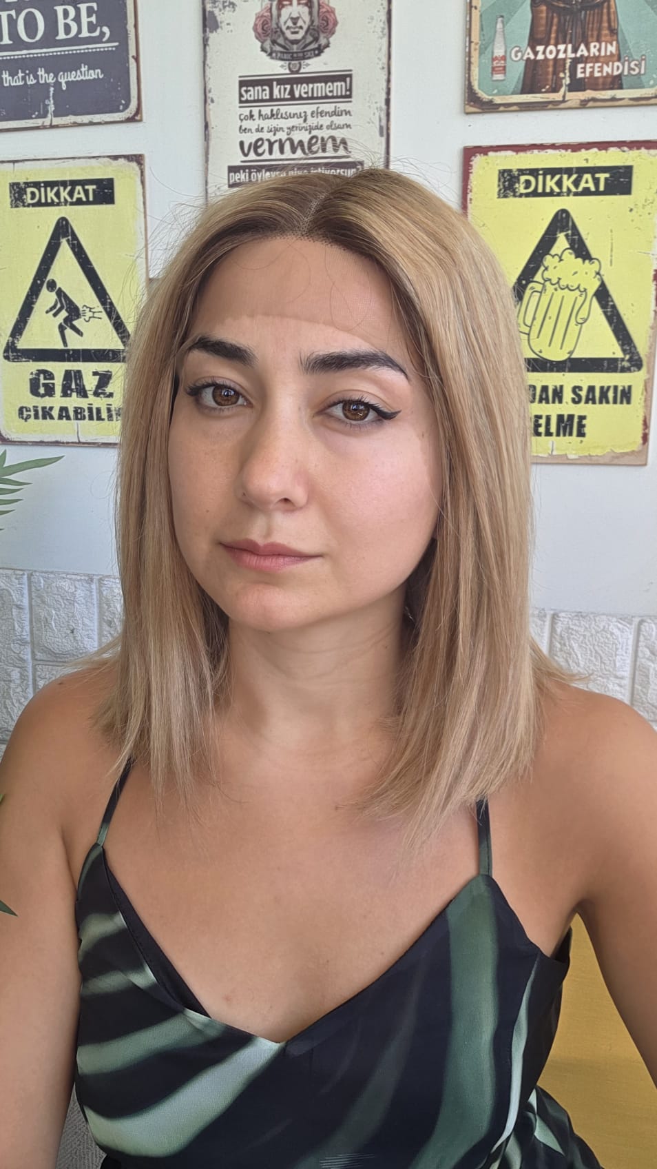 PERUKÇU ALEV GERÇEK SAÇ PERUK