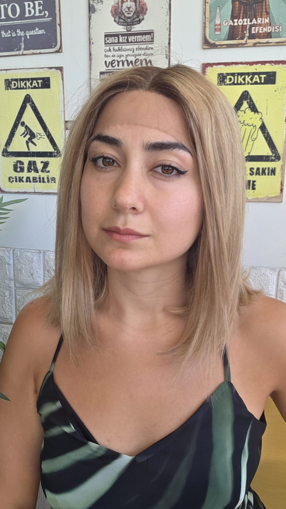 PERUKÇU ALEV GERÇEK SAÇ PERUK