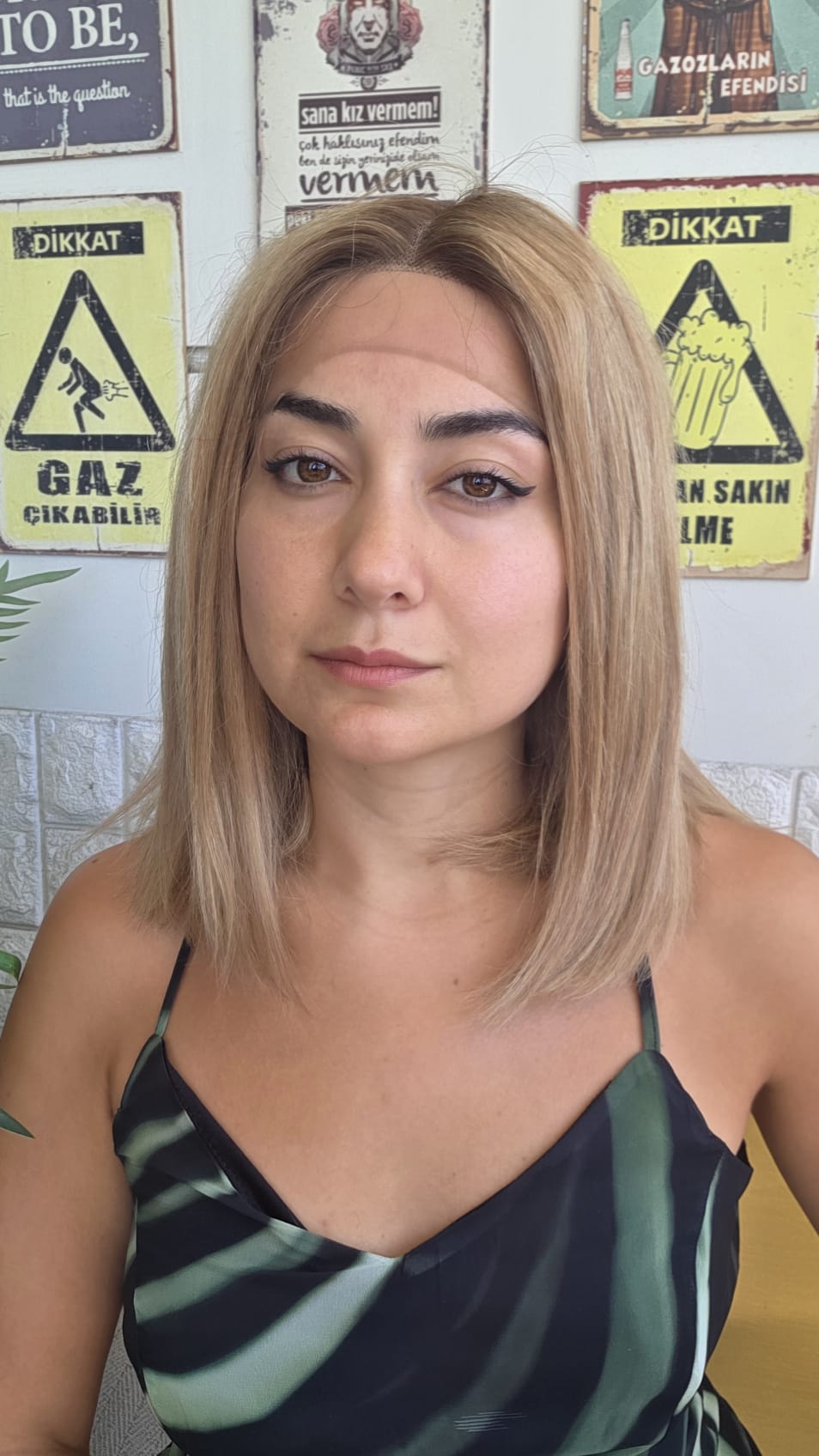 PERUKÇU ALEV GERÇEK SAÇ PERUK