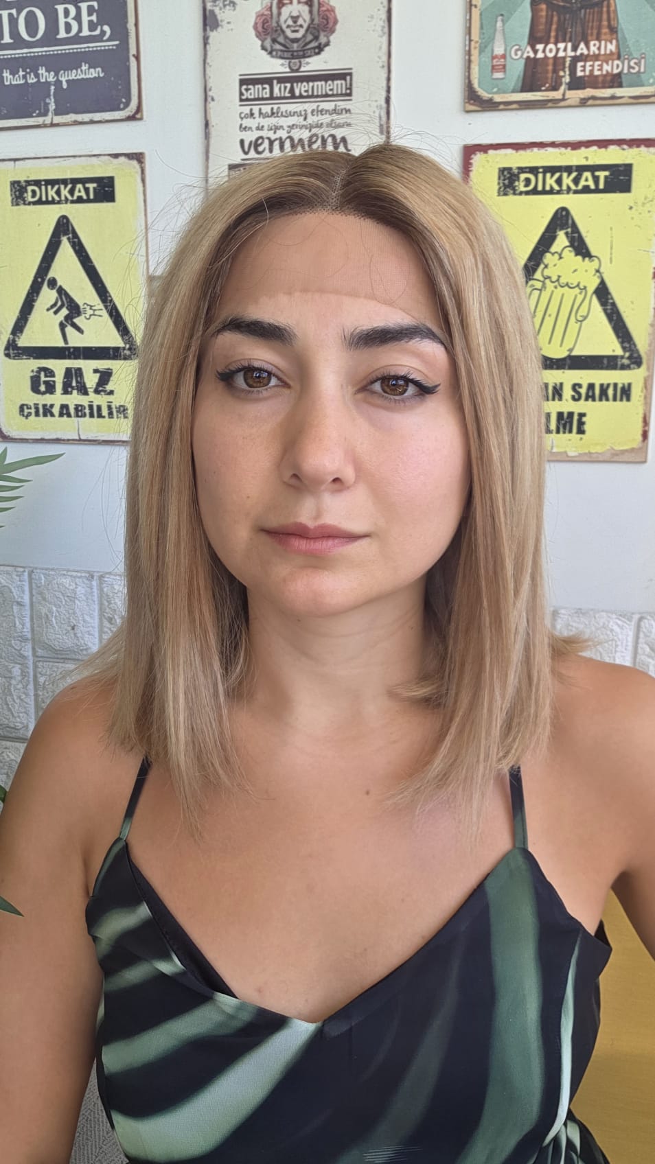 PERUKÇU ALEV GERÇEK SAÇ PERUK