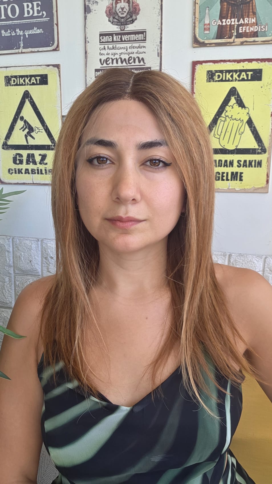 PERUKÇU ALEV GERÇEK SAÇ PERUK