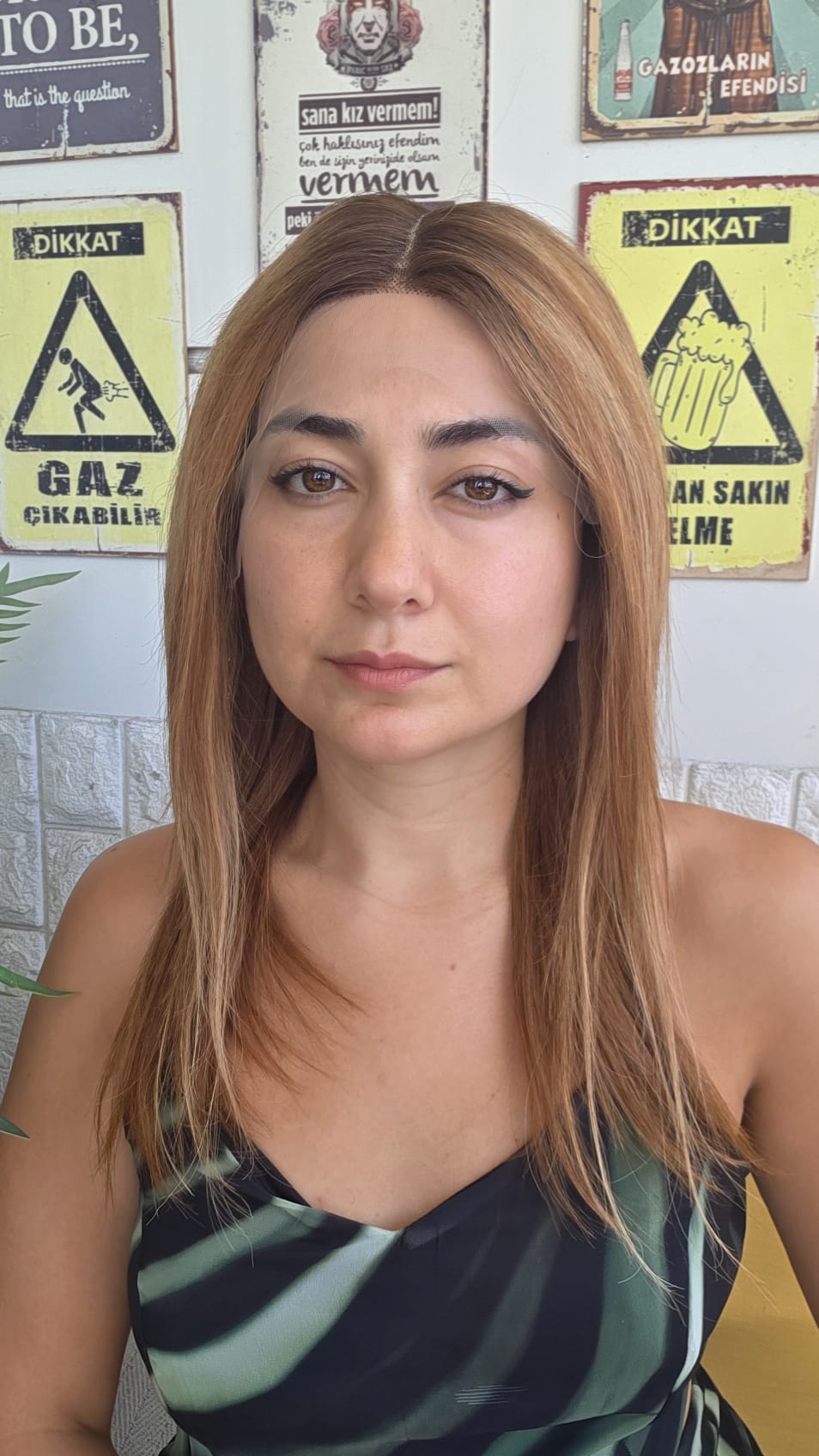 PERUKÇU ALEV GERÇEK SAÇ PERUK