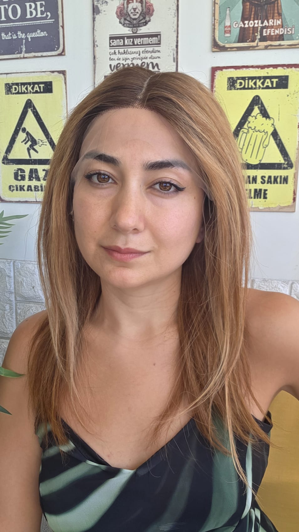 PERUKÇU ALEV GERÇEK SAÇ PERUK