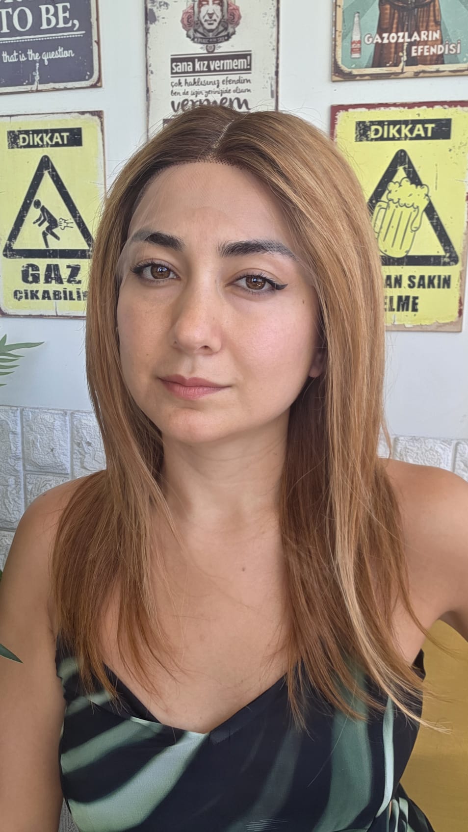 PERUKÇU ALEV GERÇEK SAÇ PERUK