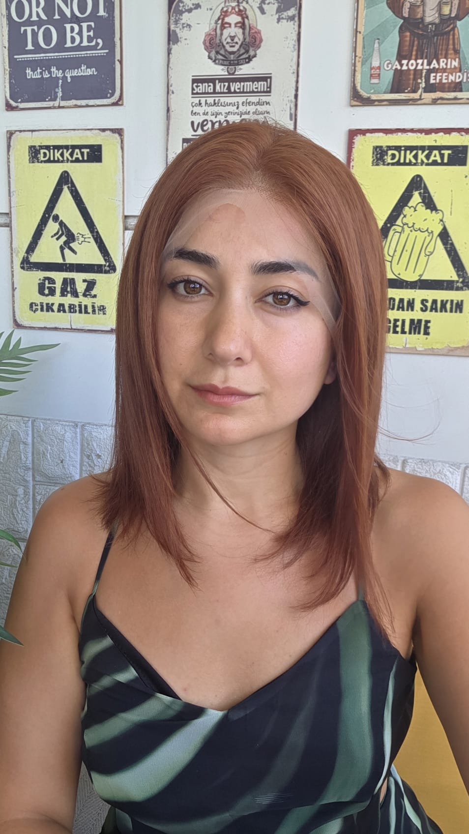 PERUKÇU ALEV GERÇEK SAÇ PERUK