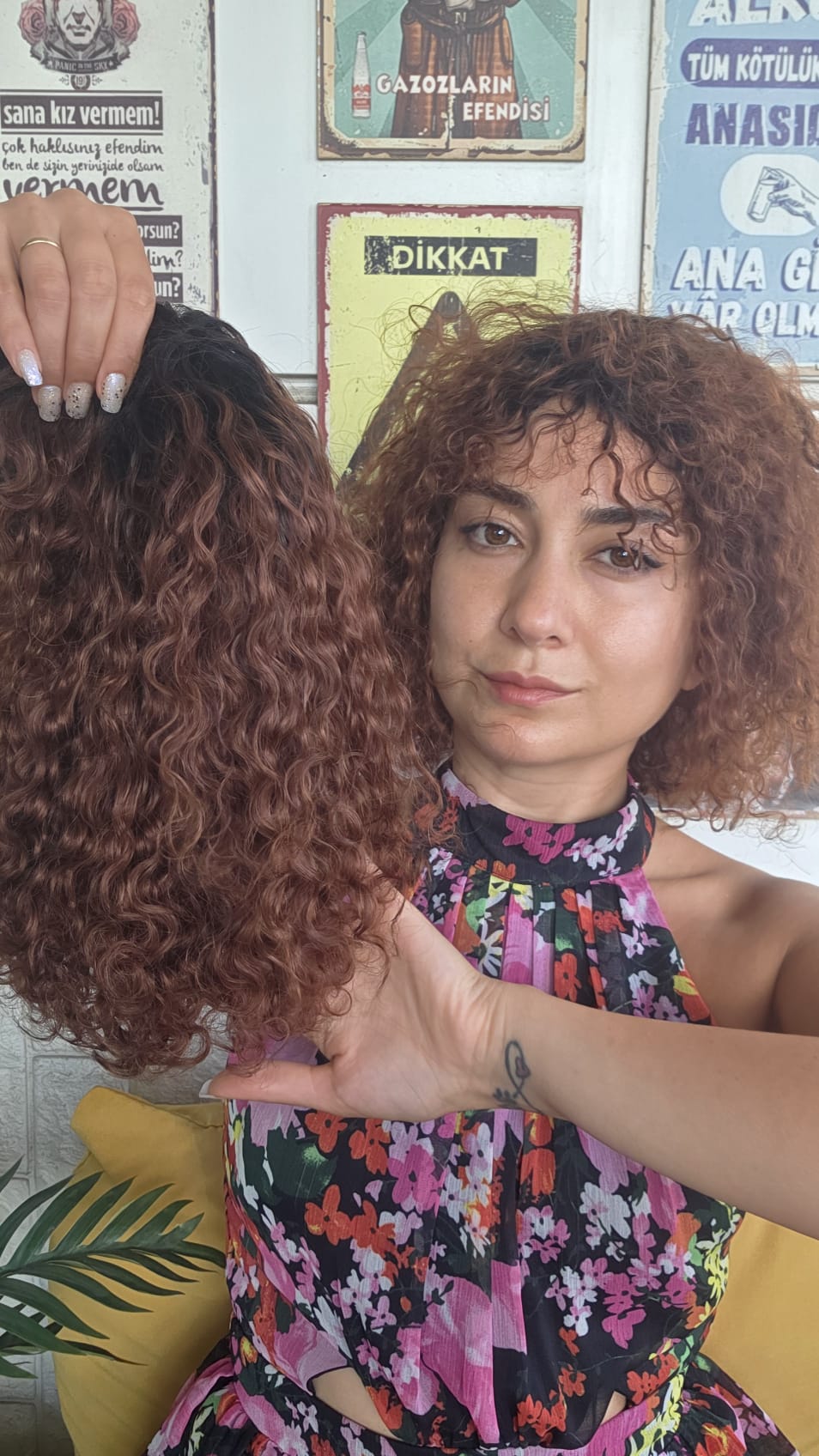 PERUKÇU ALEV GERÇEK SAÇ PERUK ES33