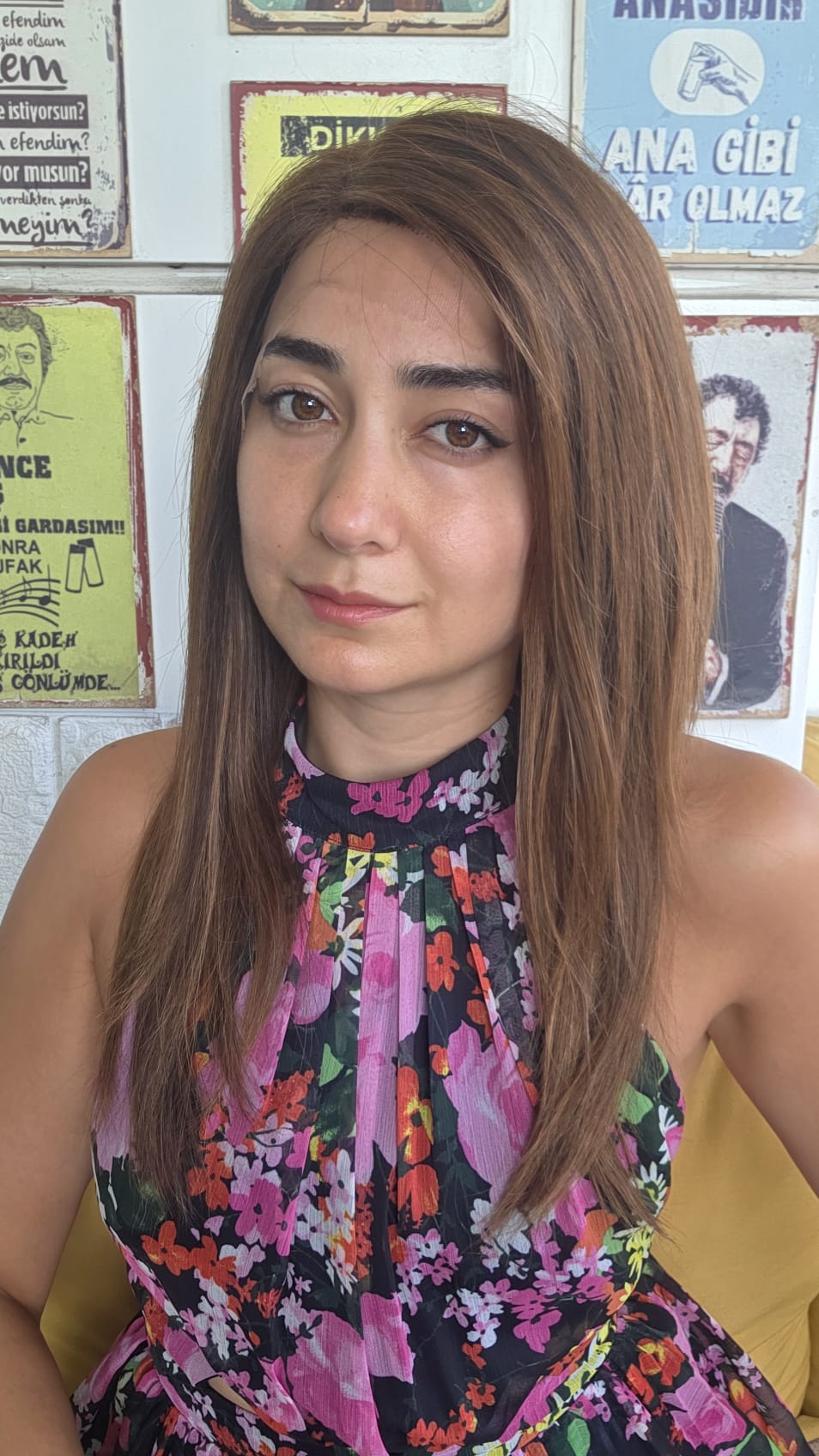 PERUKÇU ALEV GERÇEK SAÇ PERUK TÜL PERUK EKN27