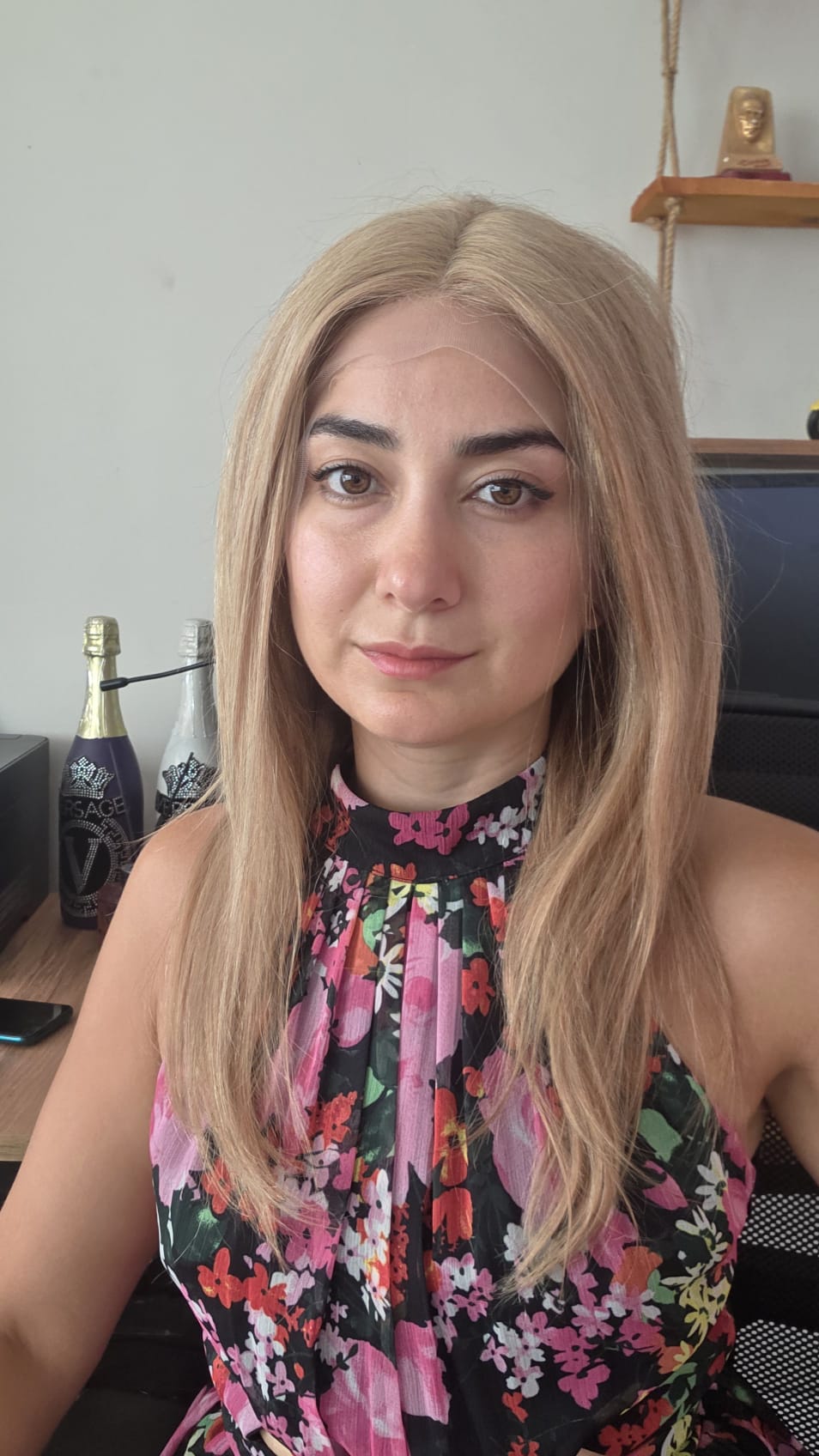 PERUKÇU ALEV GERÇEK SAÇ PERUK YELW20