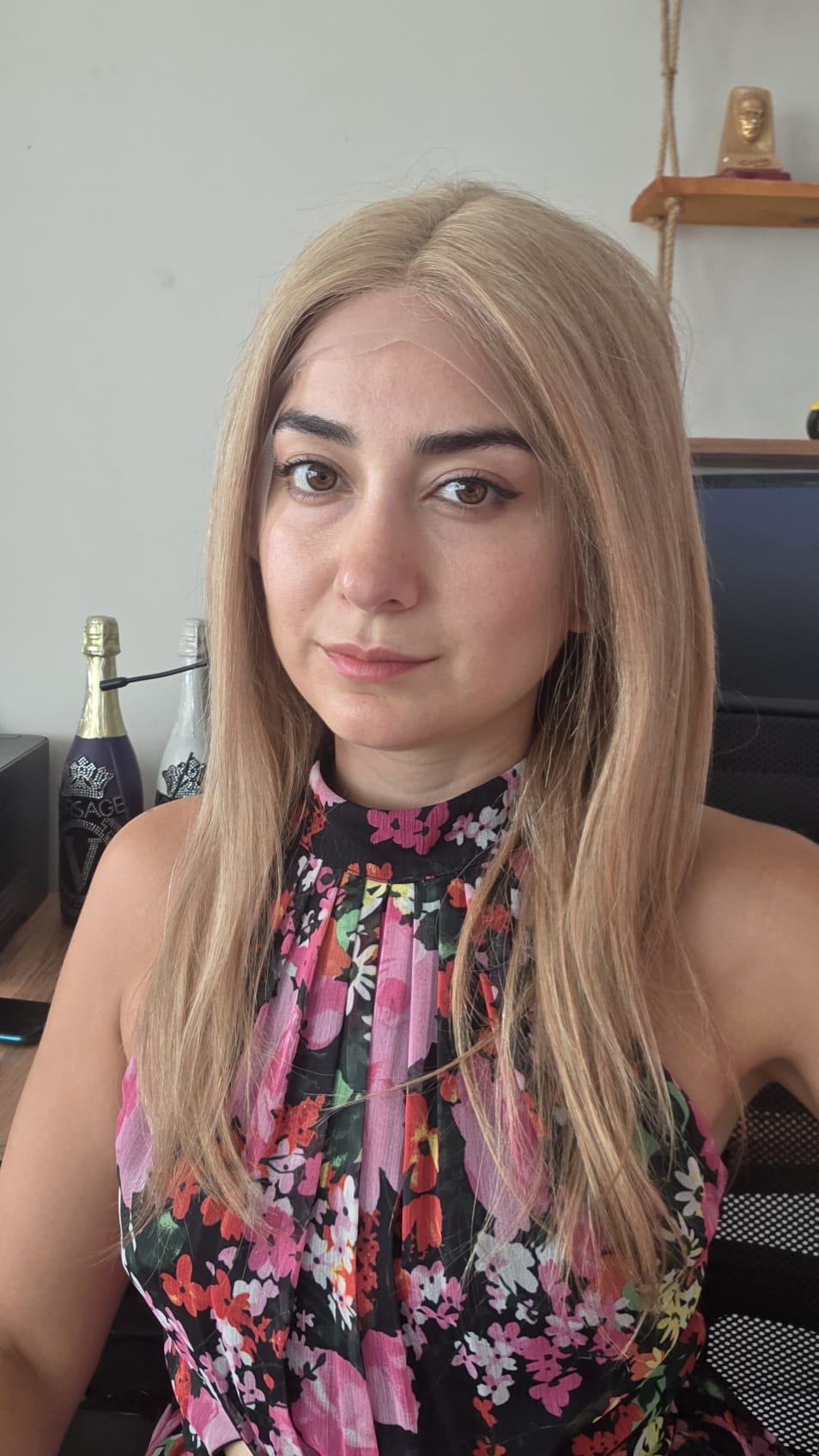 PERUKÇU ALEV GERÇEK SAÇ PERUK YELW20