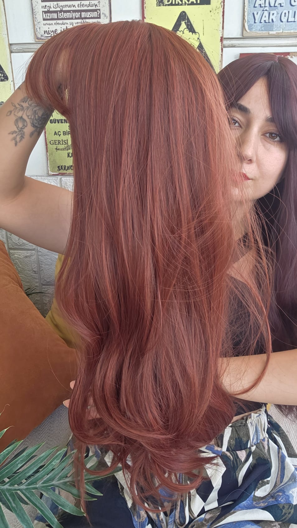 PERUKÇU ALEV SENTETİK PERUK 8332