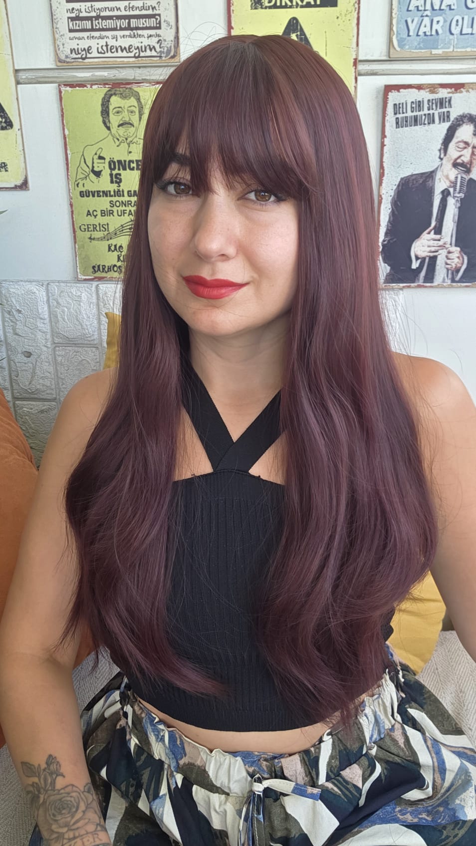 PERUKÇU ALEV SENTETİK PERUK 8487