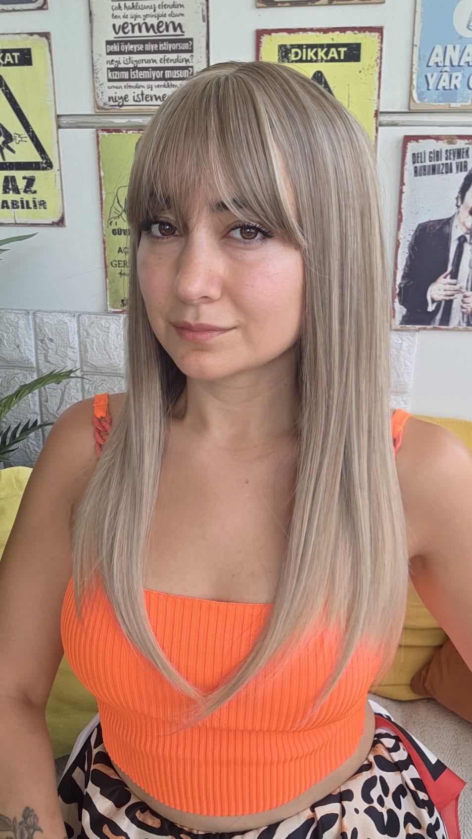 PERUKÇU ALEV SENTETİK PERUK 8562
