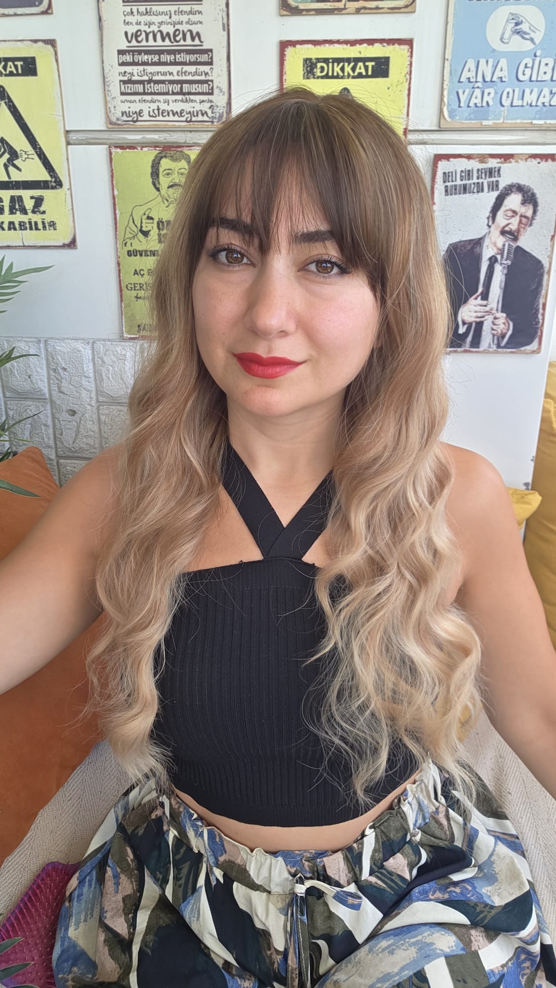 PERUKÇU ALEV SENTETİK PERUK HB005