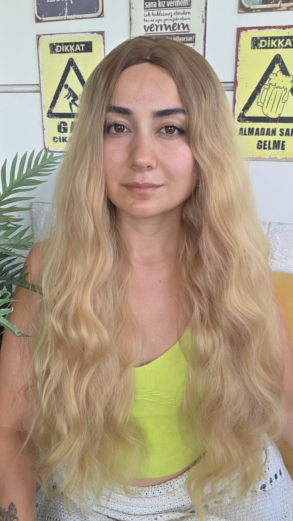 PERUKÇU ALEV SENTETİK PERUK HB010
