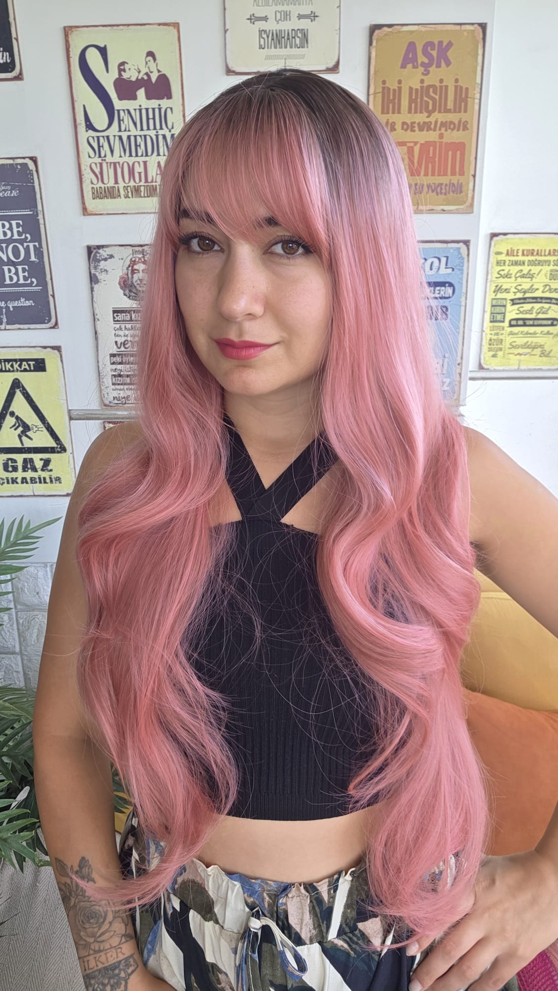 PERUKÇU ALEV SENTETİK PERUK L81AA