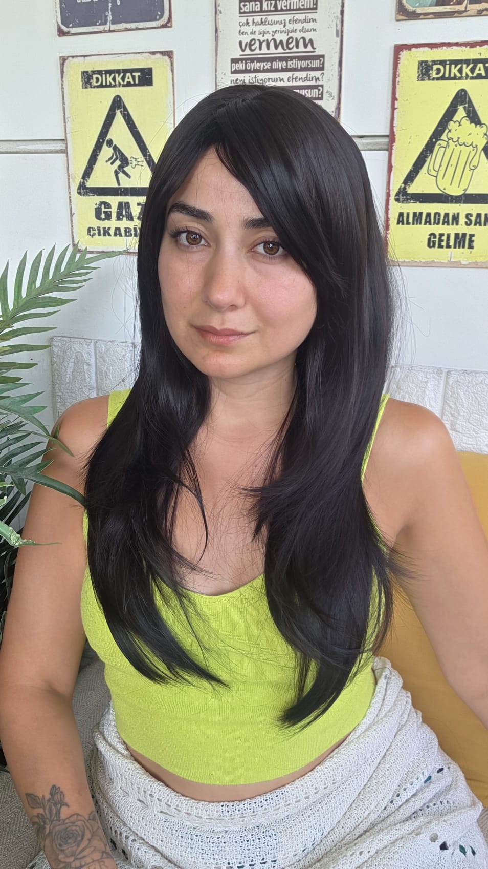 PERUKÇU ALEV SENTETİK PERUK8514
