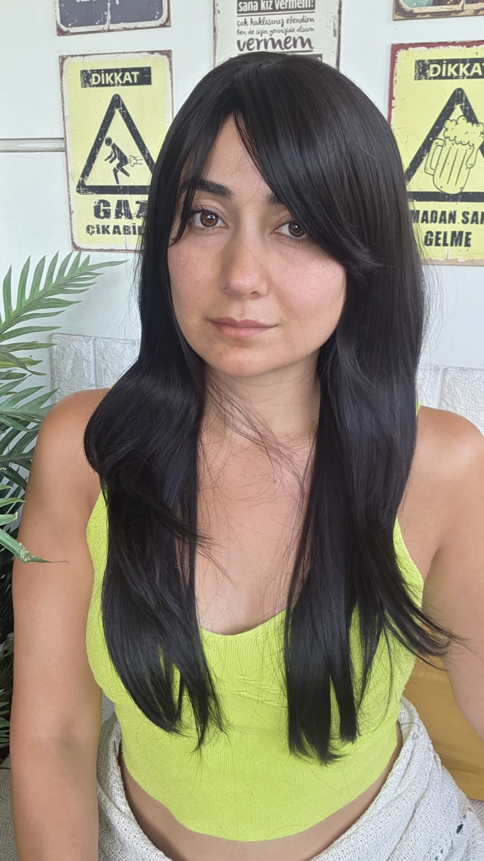PERUKÇU ALEV SENTETİK PERUK8514
