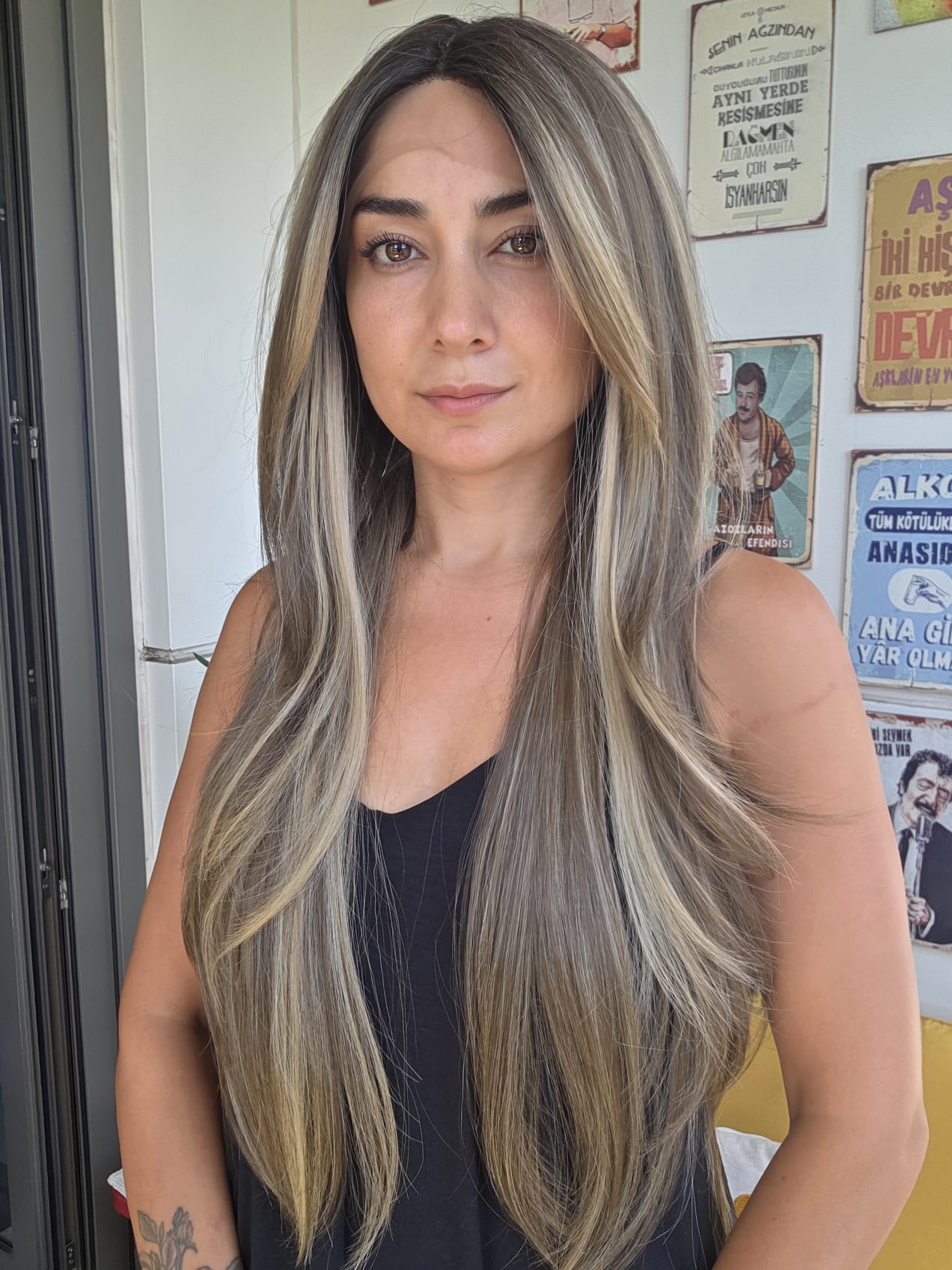 PERUKÇU ALEV SENTETİK TÜL PERUK 19NO