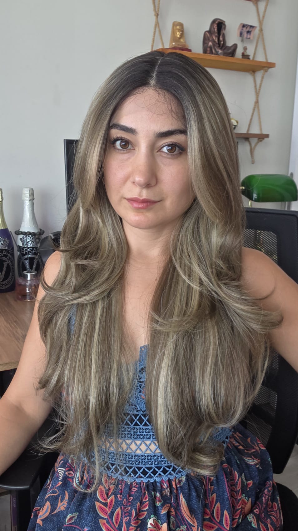 PERUKÇU ALEV SENTETİK TÜL PERUK CATHY912