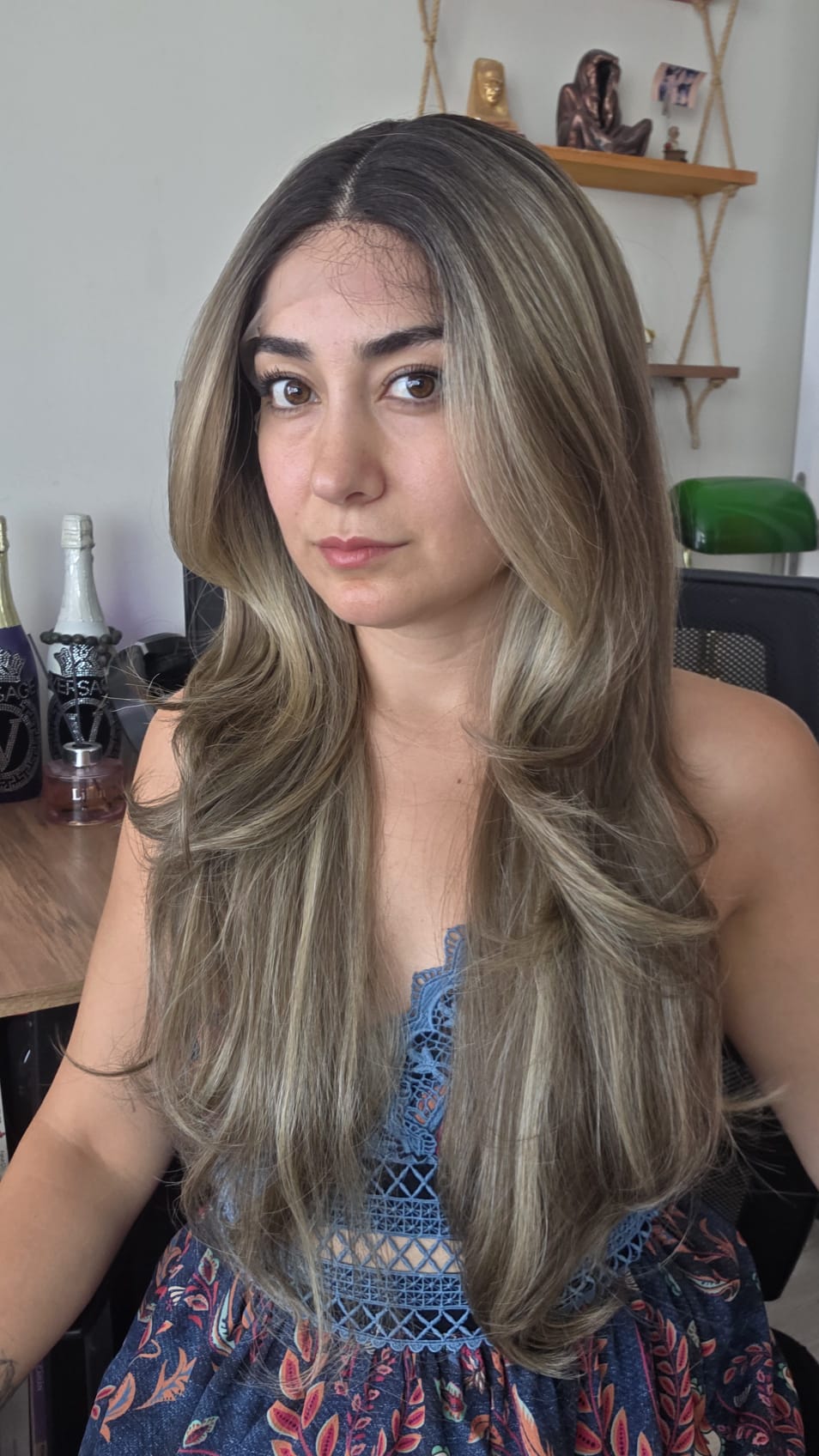 PERUKÇU ALEV SENTETİK TÜL PERUK CATHY912