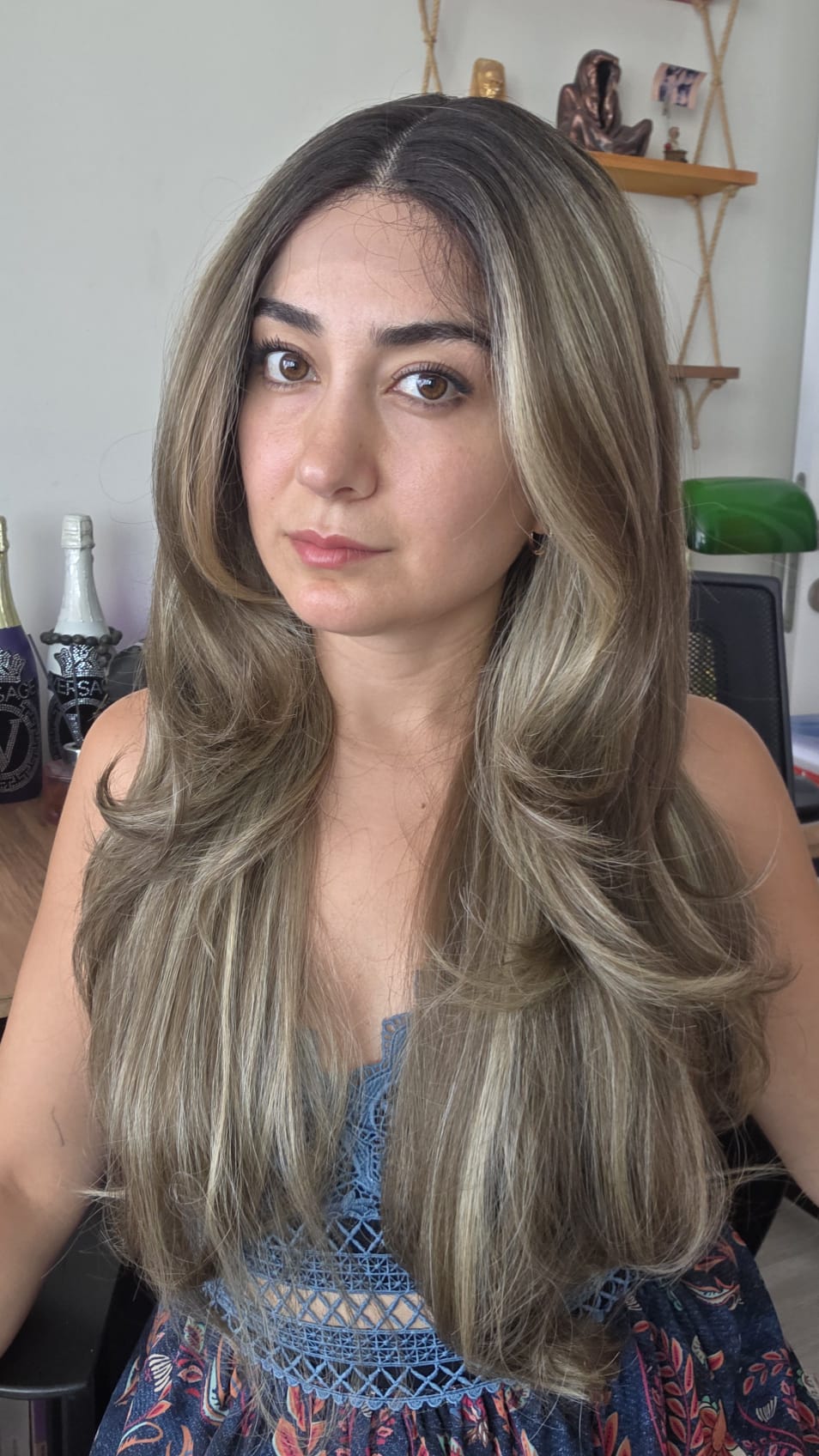 PERUKÇU ALEV SENTETİK TÜL PERUK CATHY912