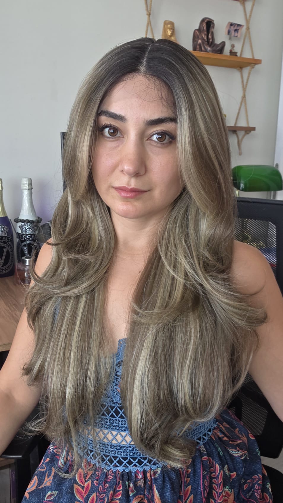 PERUKÇU ALEV SENTETİK TÜL PERUK CATHY912