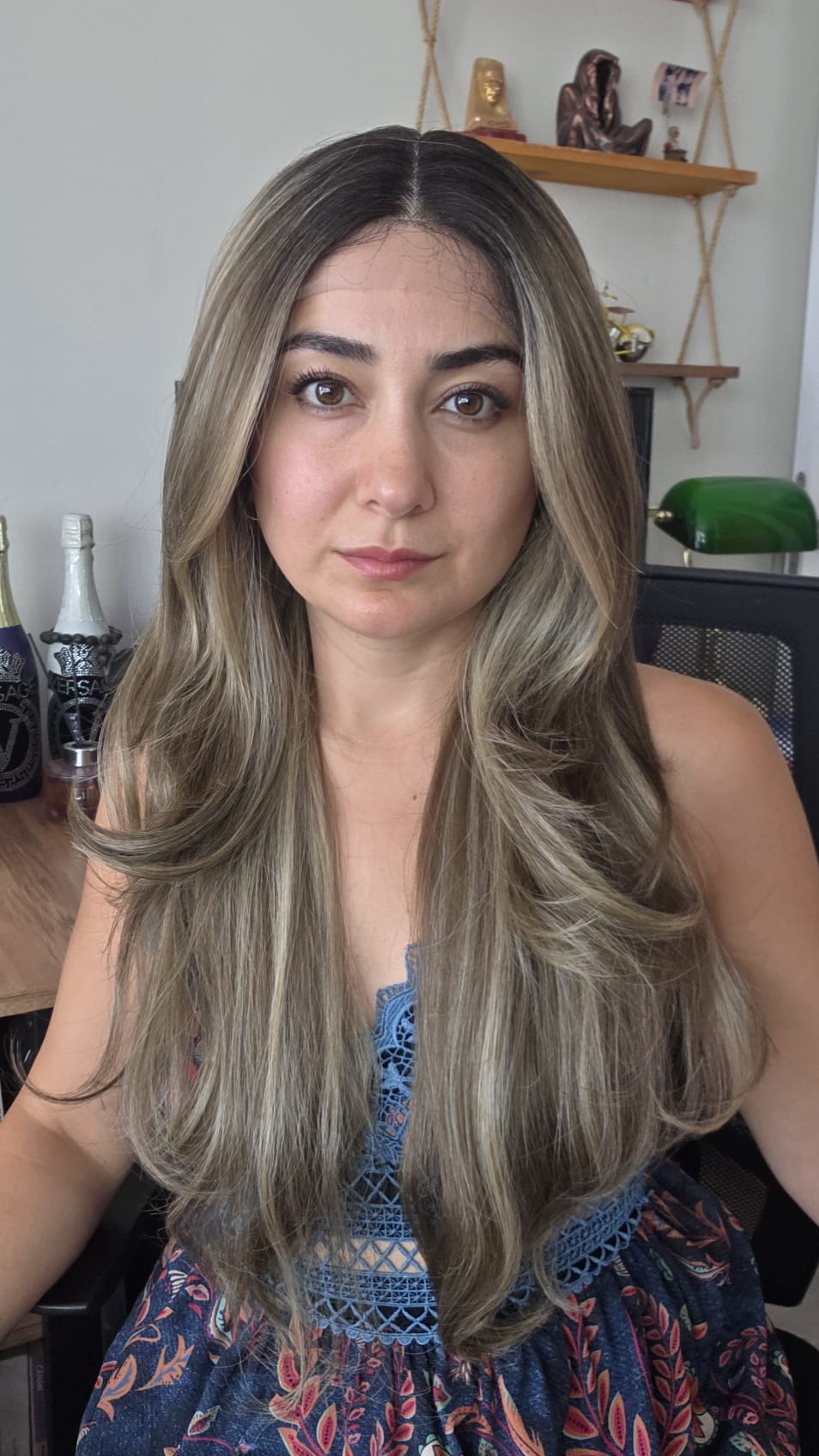 PERUKÇU ALEV SENTETİK TÜL PERUK CATHY912