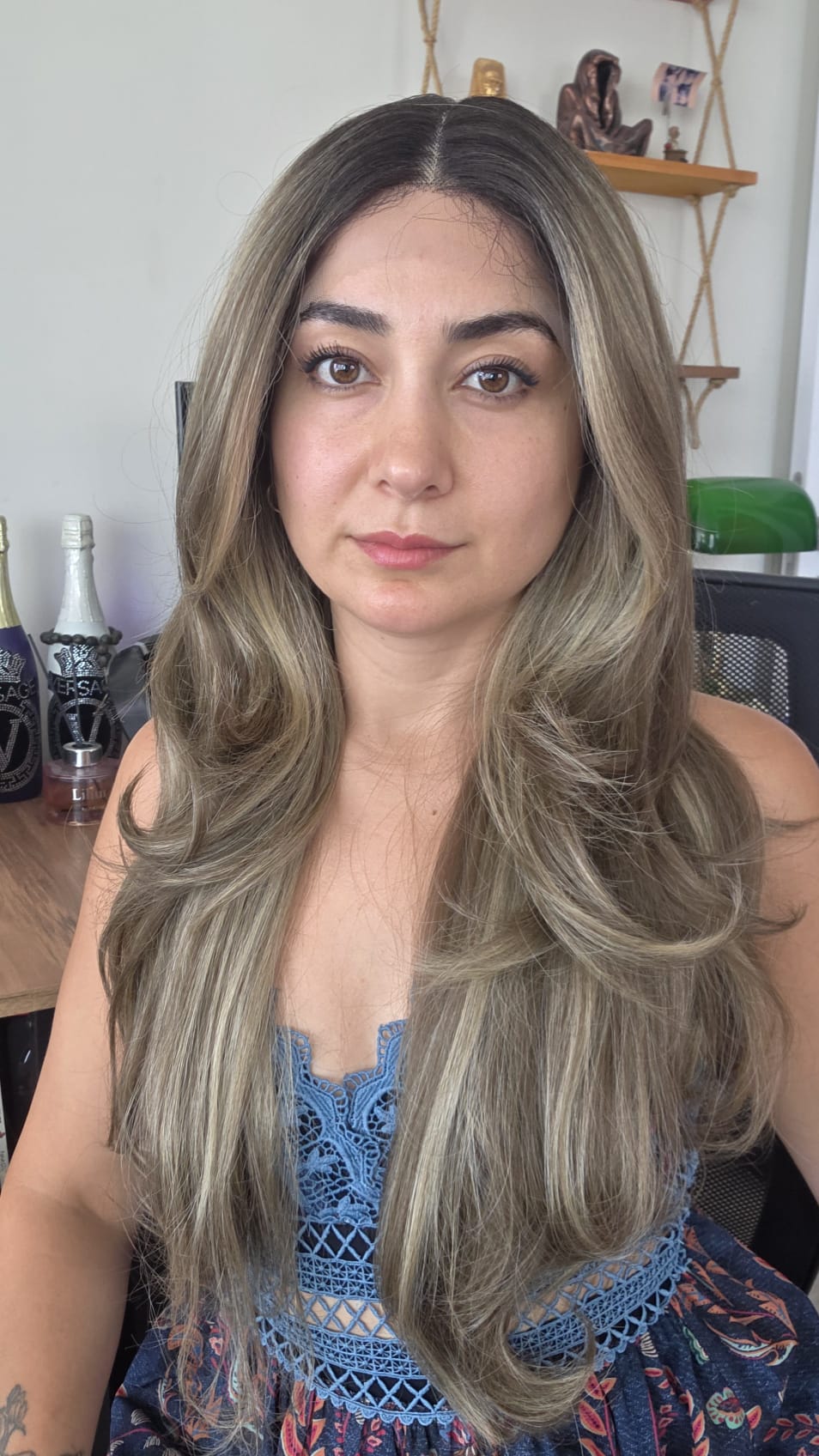 PERUKÇU ALEV SENTETİK TÜL PERUK CATHY912