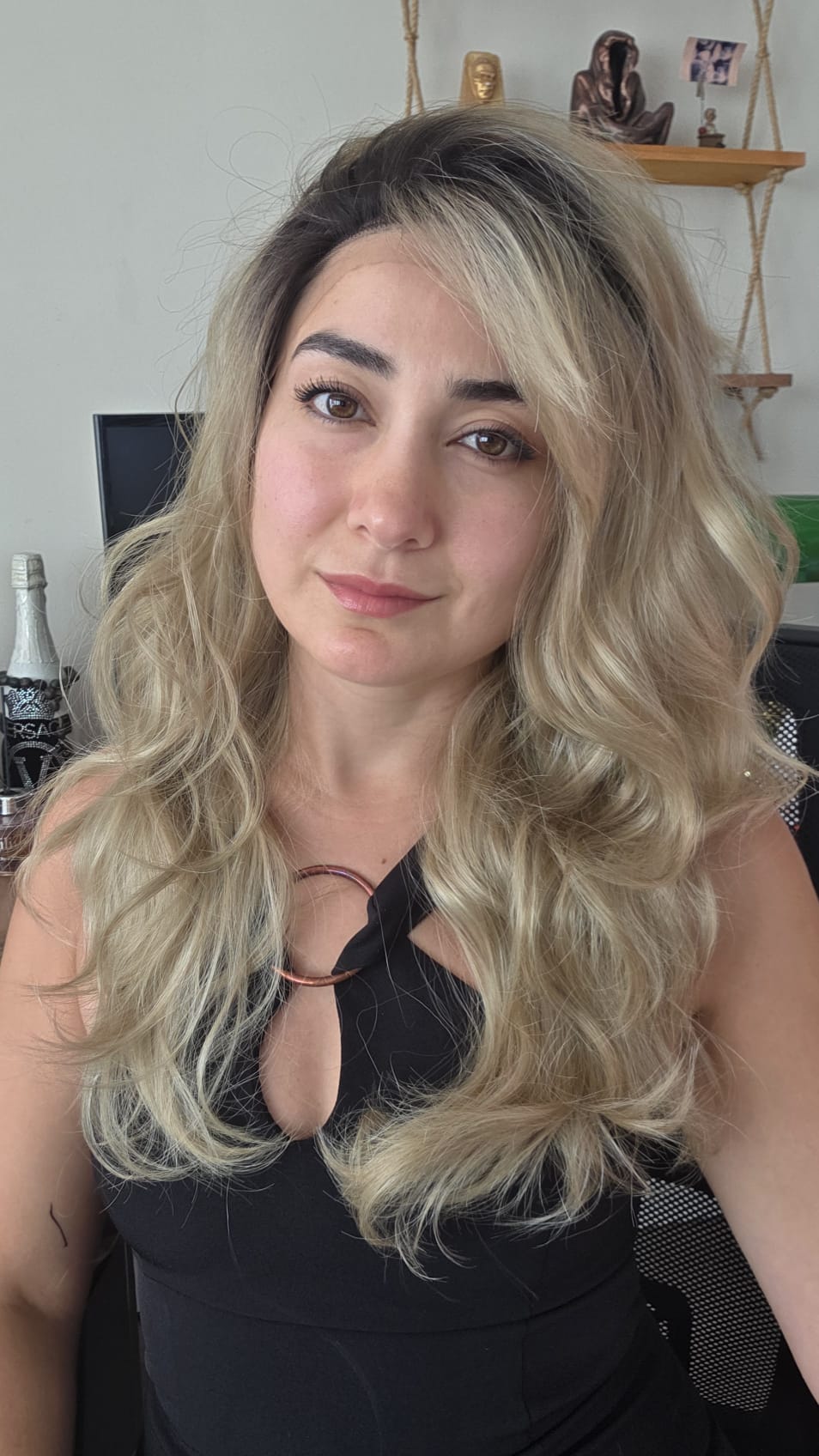 PERUKÇU ALEV SENTETİK TÜL PERUK CHLOE613