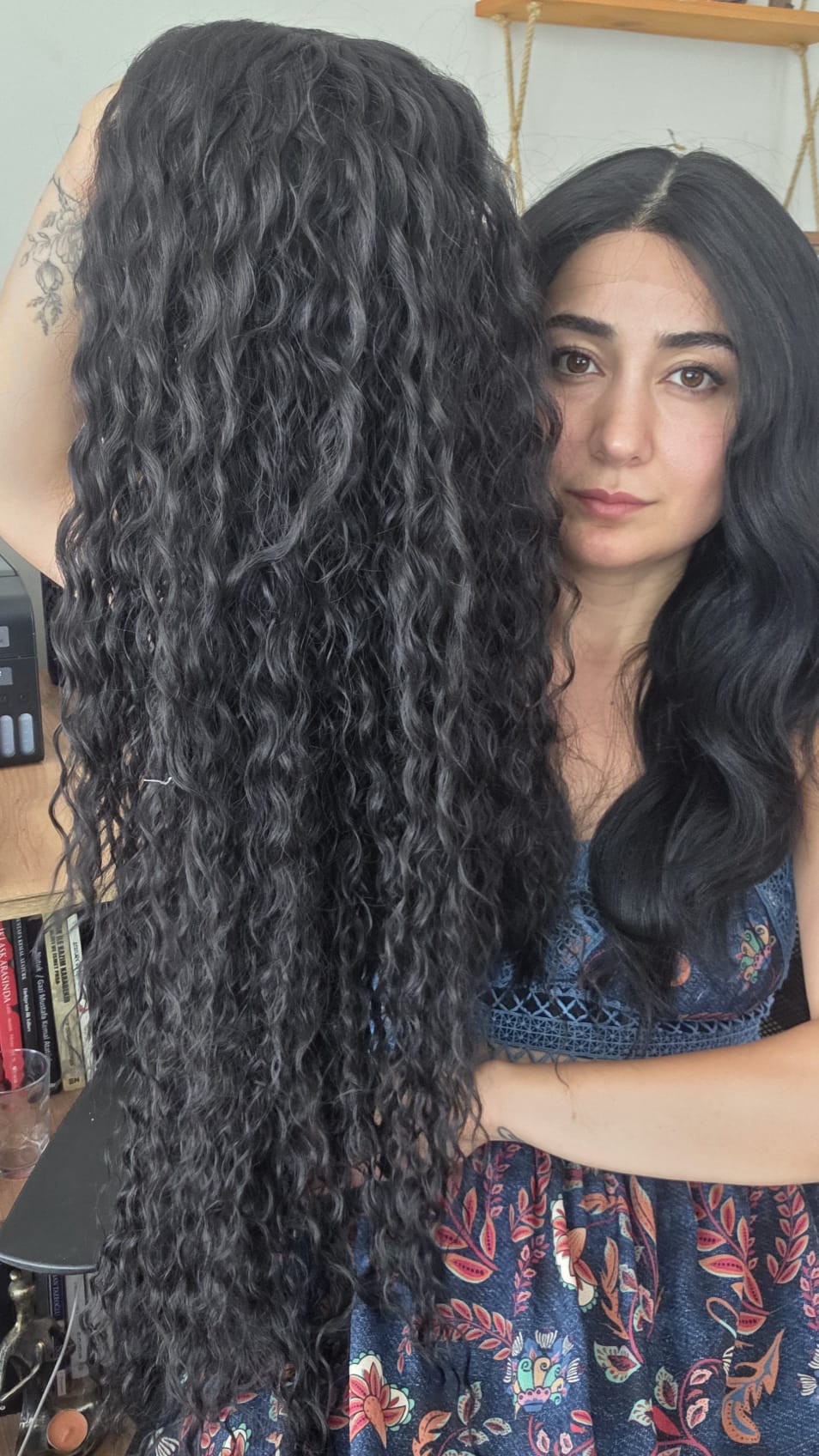 PERUKÇU ALEV SENTETİK TÜL PERUK KELLY2