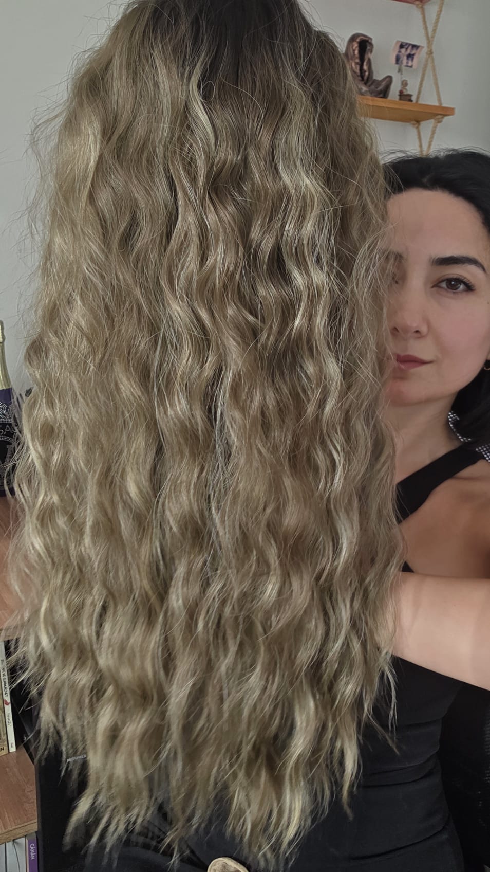 PERUKÇU ALEV SENTETİK TÜL PERUK LILY912