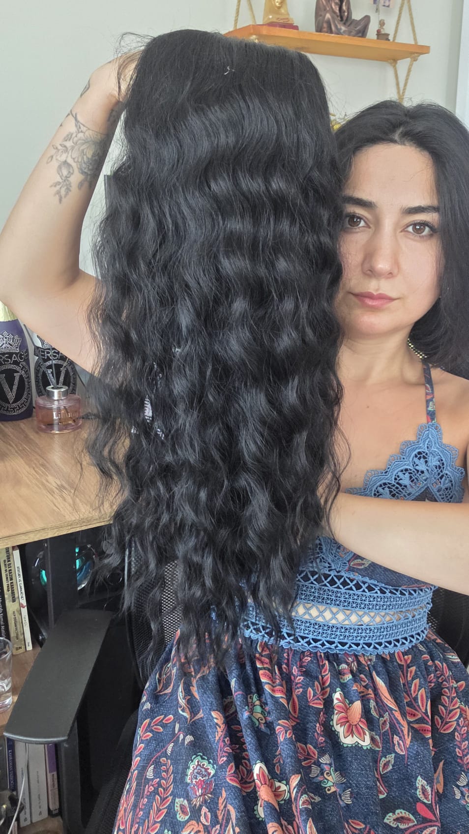 PERUKÇU ALEV SENTETİK TÜL PERUK LILY92