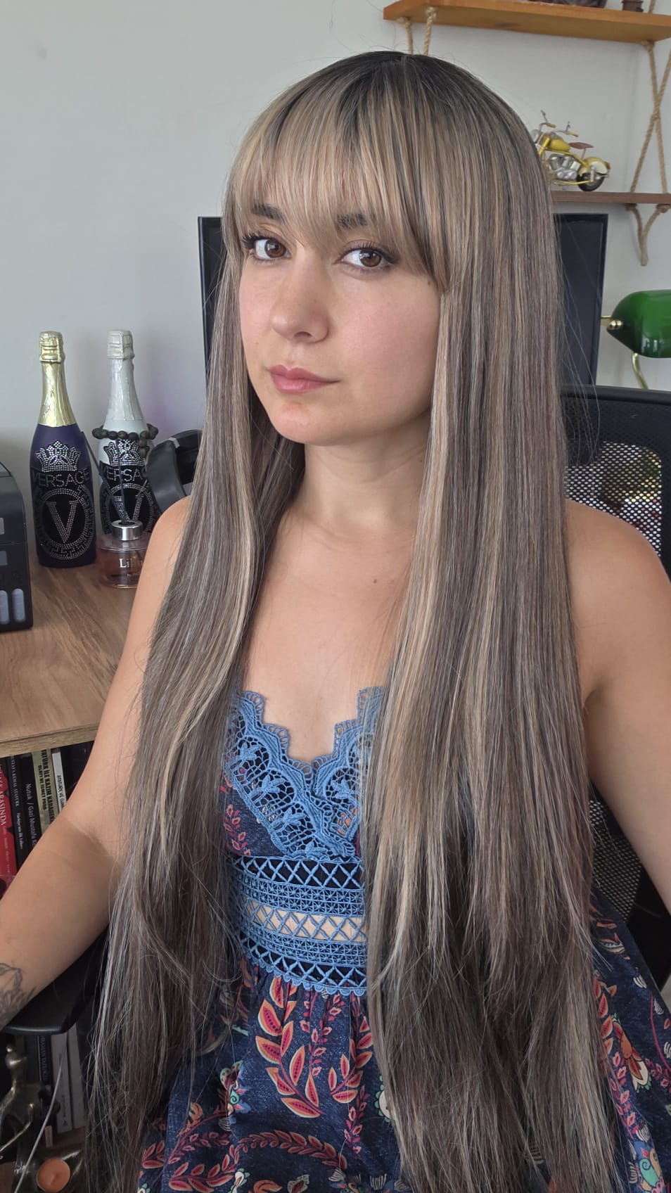 PERUKÇU ALEV SENTETİK TÜL PERUK PAIGE826
