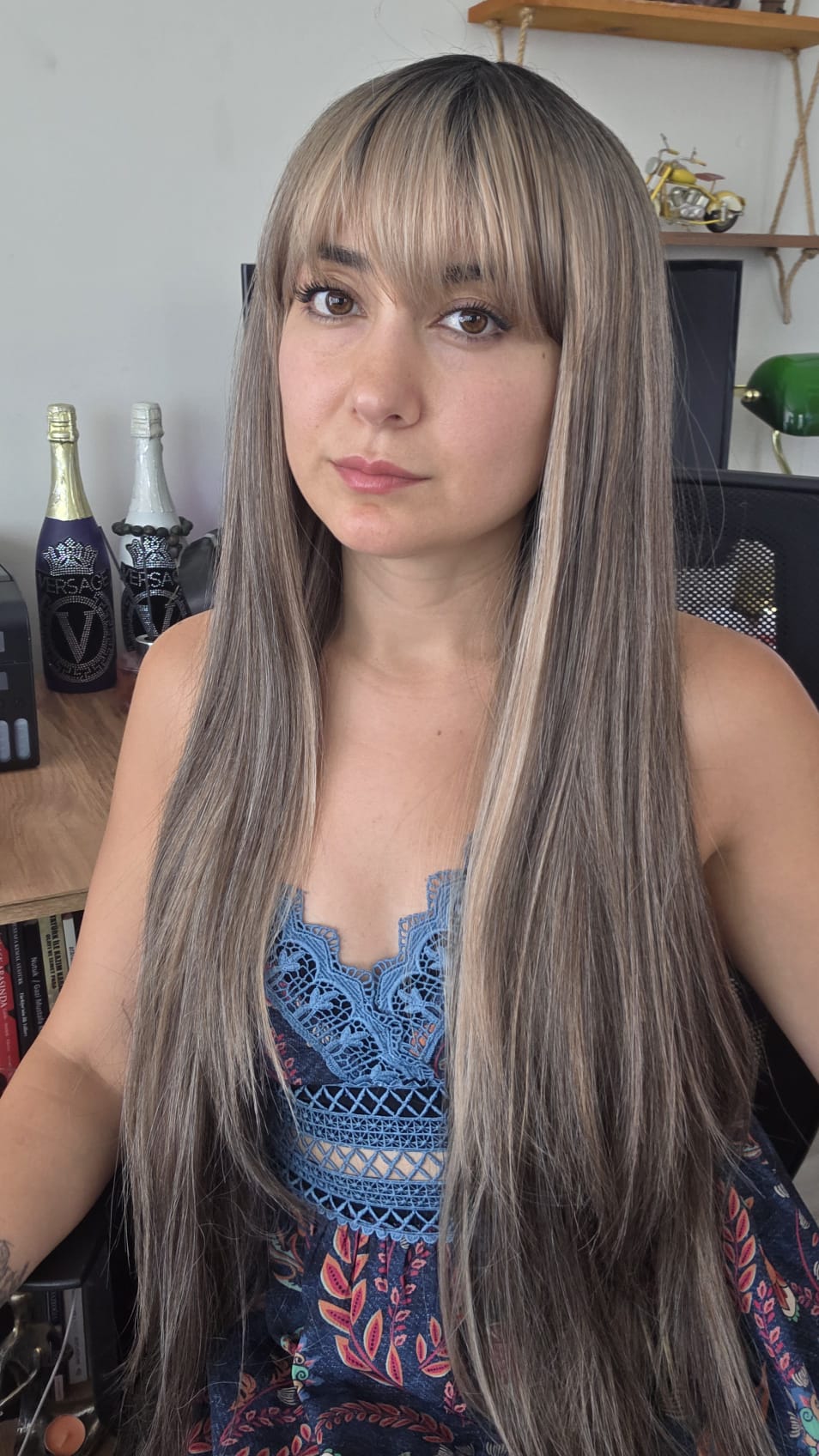 PERUKÇU ALEV SENTETİK TÜL PERUK PAIGE826