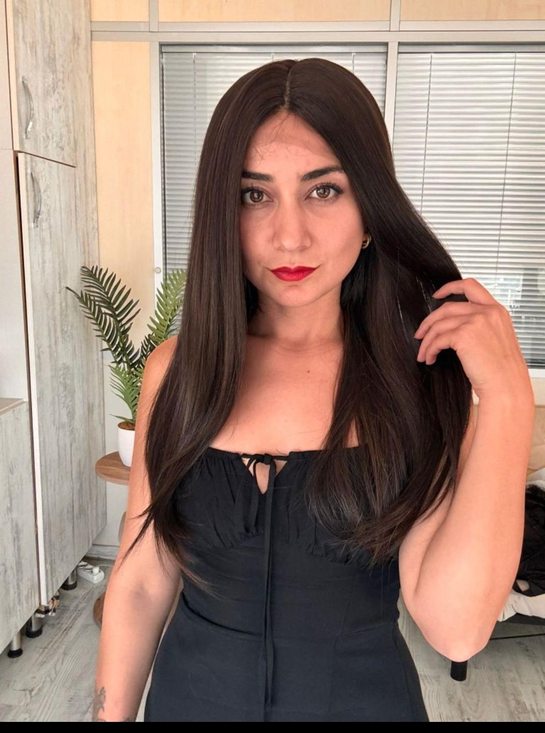 PERUKÇU ALEV SENTETİK TÜL PERUK PENELOPE33