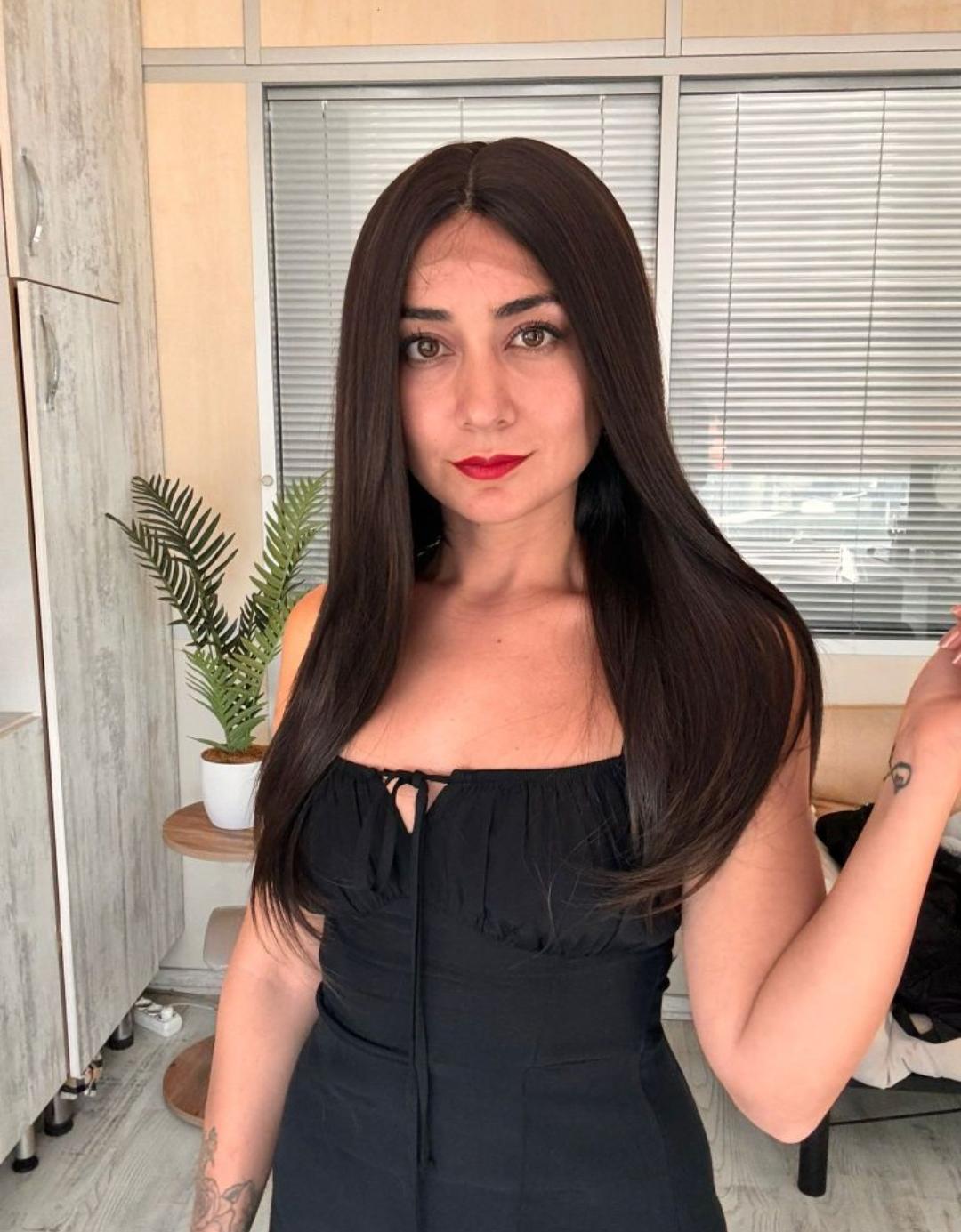 PERUKÇU ALEV SENTETİK TÜL PERUK PENELOPE33