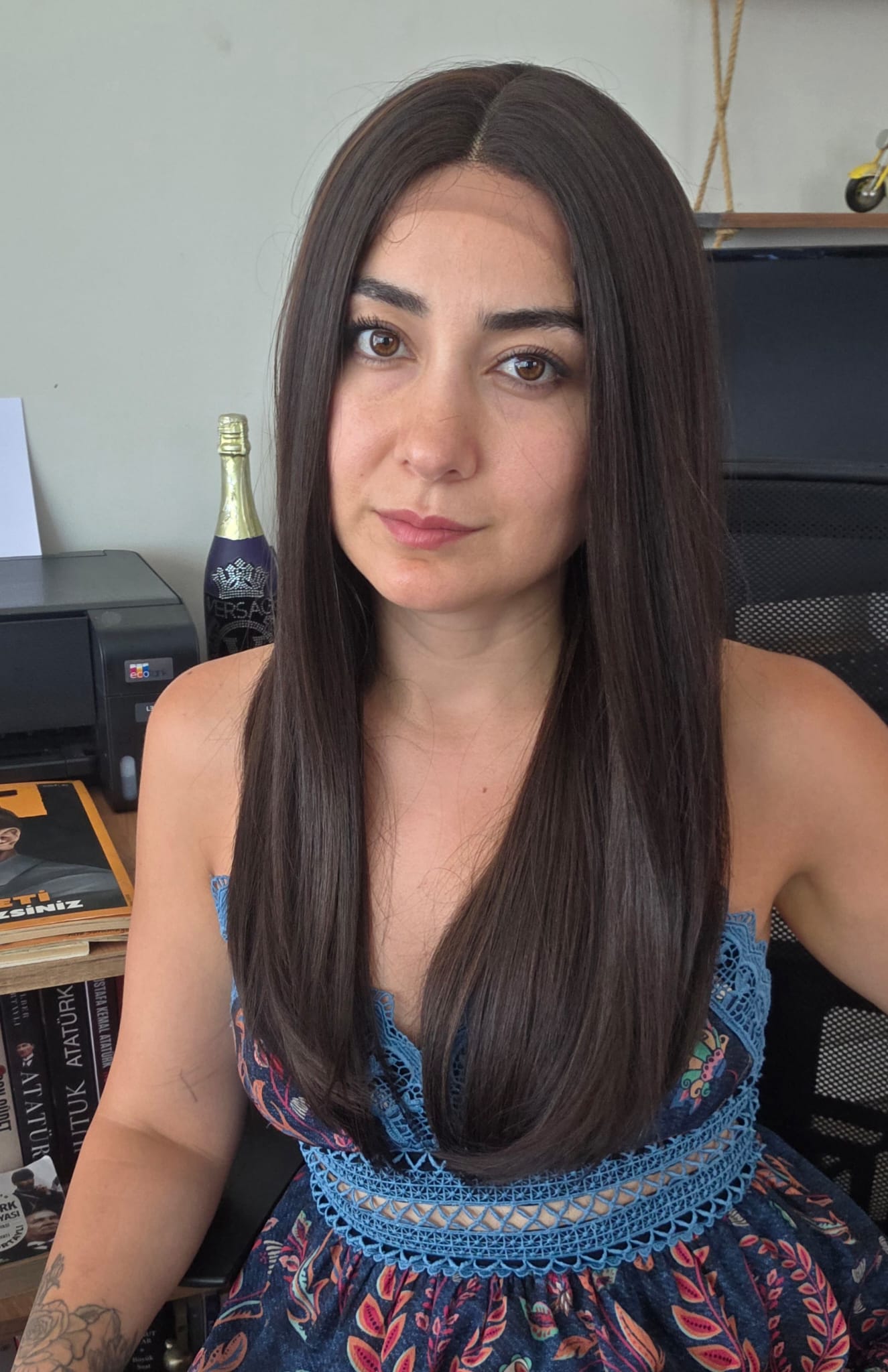 PERUKÇU ALEV SENTETİK TÜL PERUK PENELOPE33