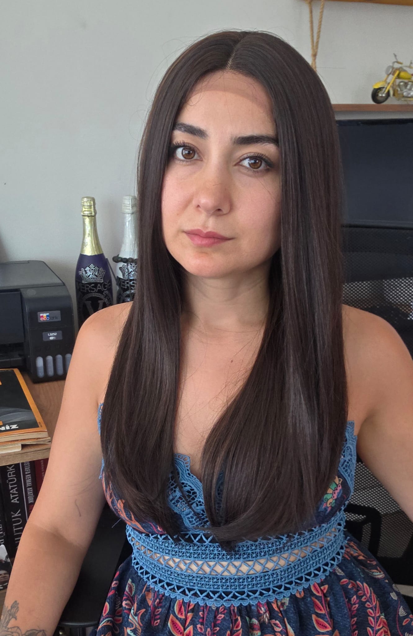 PERUKÇU ALEV SENTETİK TÜL PERUK PENELOPE33