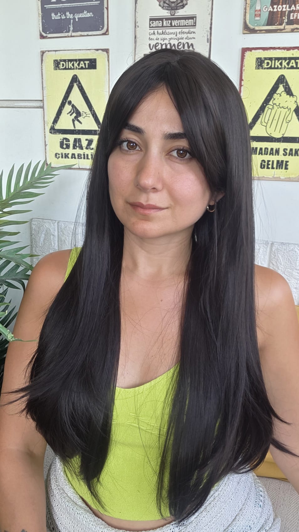 SENTETİK  PERUK PERUKÇU ALEV