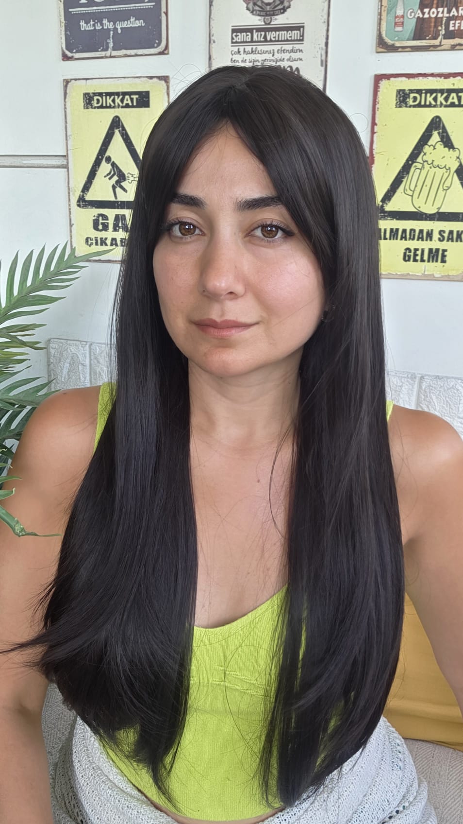 SENTETİK  PERUK PERUKÇU ALEV