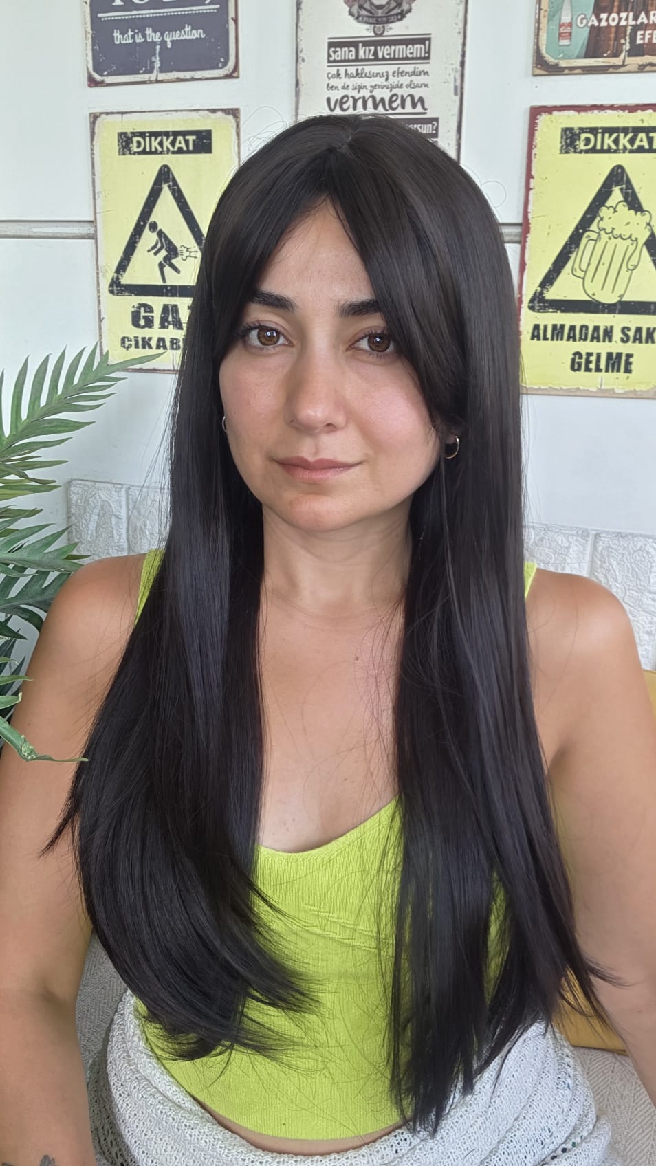 SENTETİK  PERUK PERUKÇU ALEV